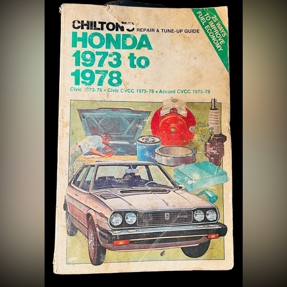 Chilton's Repair & Tune-Up Guide for 1973-78 Honda Civic Accord Civic CVCC